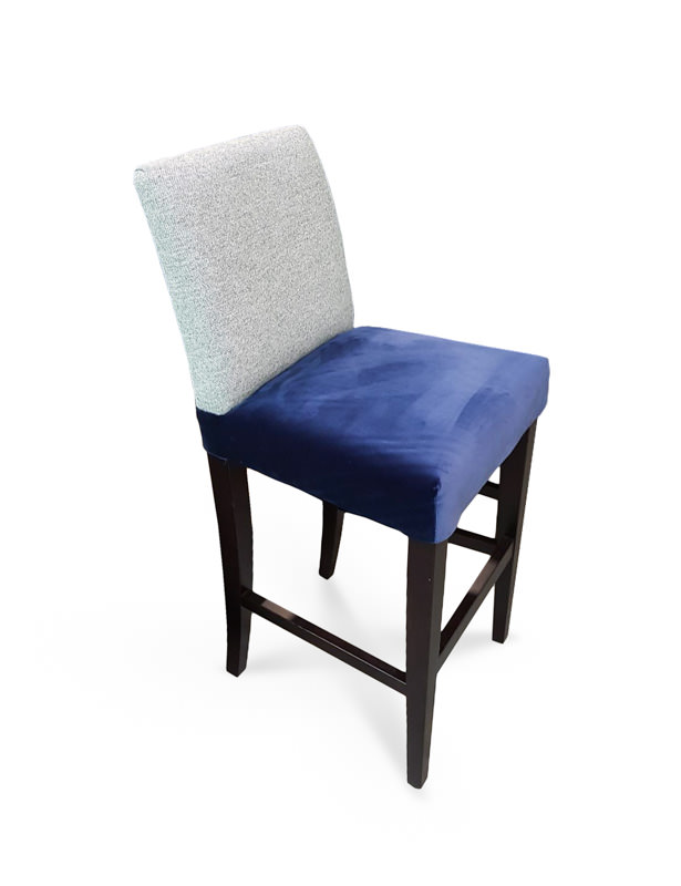 Contrasting counter stool