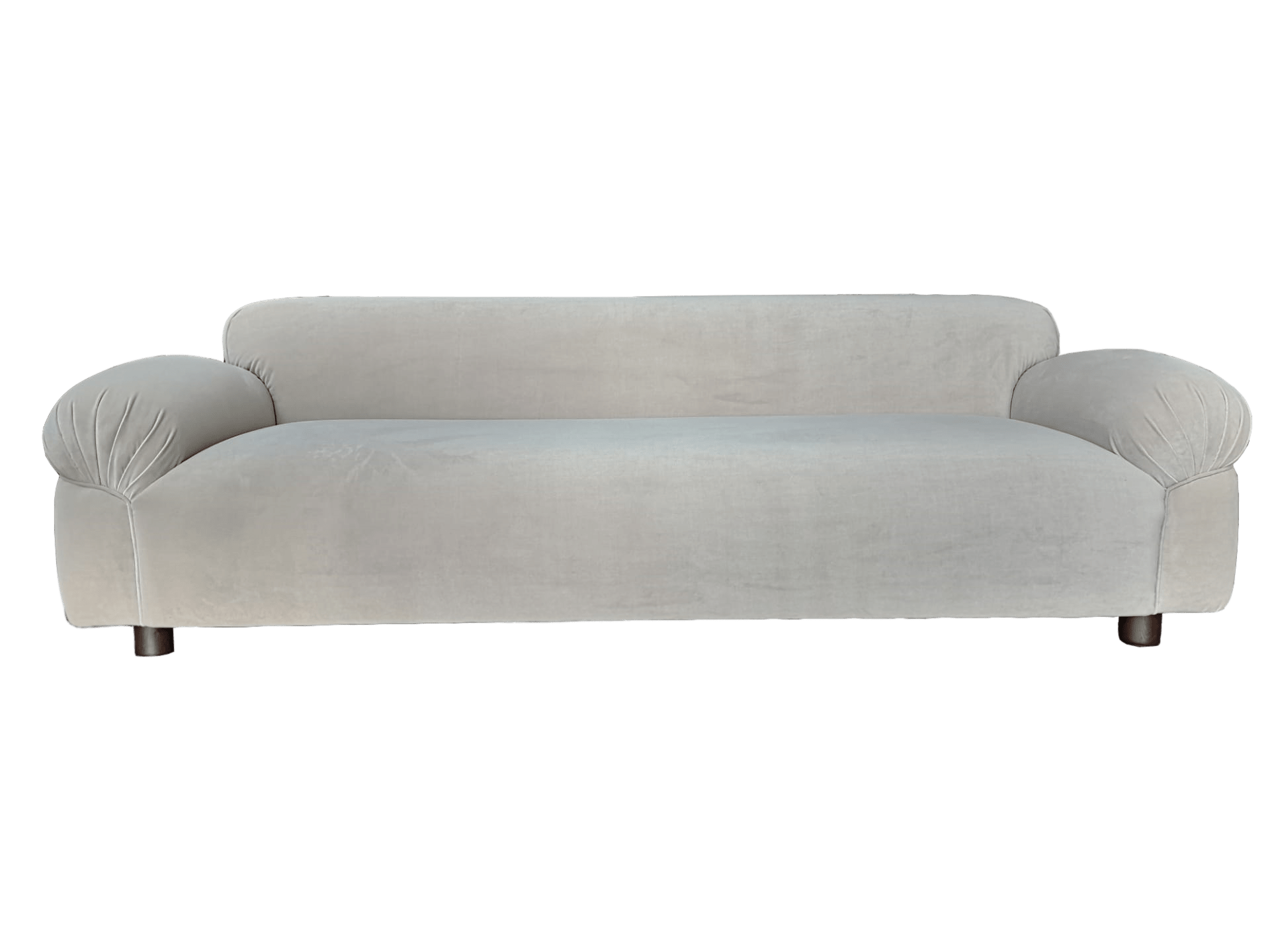 Contemporary bulbous sofa